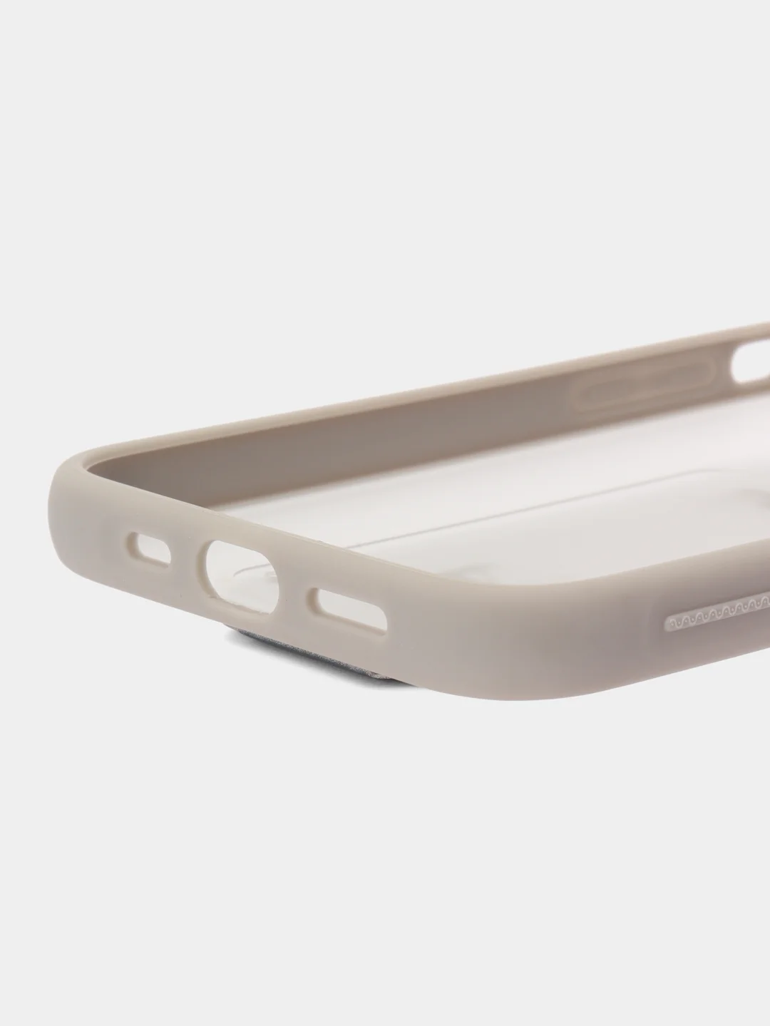 Серый чехол с принтом iPhone 13 Pro