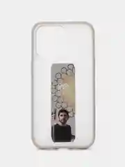 Серый чехол с принтом iPhone 13 Pro
