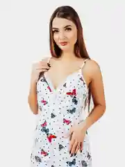 Белый ночная сорочка женская, ночнушка на бретельках, ночная рубашка, 100% хлопок 42-56