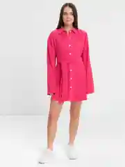 Фуксия платье женское, нарядное, мини, плиссированное, рукава клеш