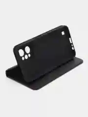 Коричневый чехол-книжка GQ для Realme C 31 (Реалми С 31) из высококачественной искусственной кожи