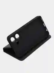Синий чехол-книжка GQ для Infinix HOT 30 4G (Инфиникс Хот 30) из искусственной кожи