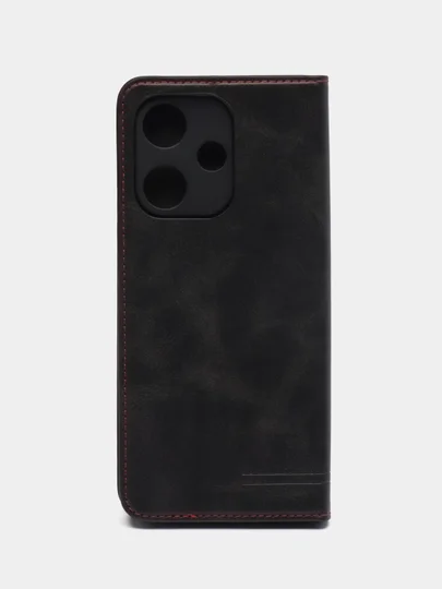 Синий чехол-книжка GQ для Infinix HOT 30 4G (Инфиникс Хот 30) из искусственной кожи