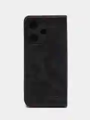 Синий чехол-книжка GQ для Infinix HOT 30 4G (Инфиникс Хот 30) из искусственной кожи