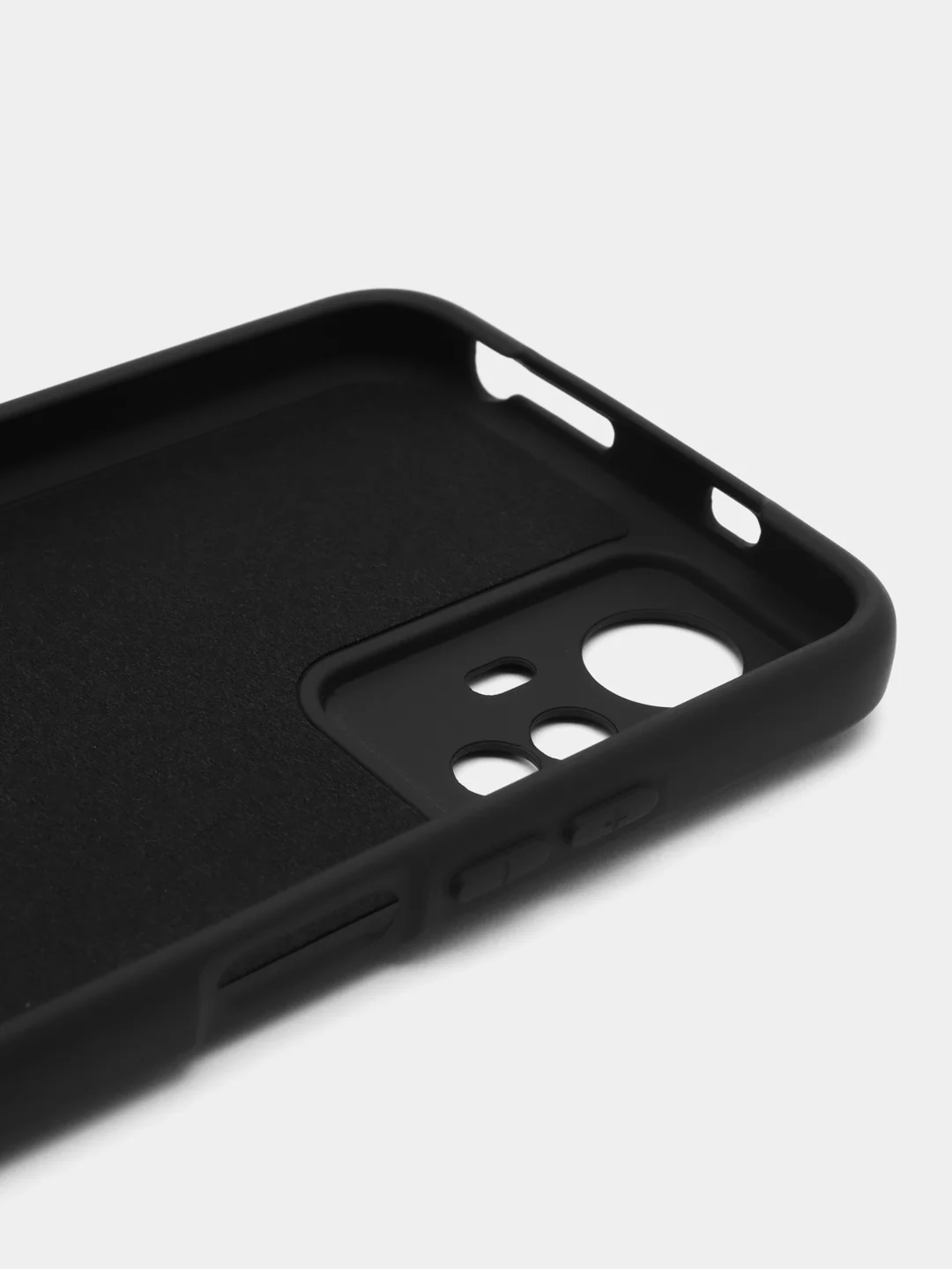 Черный чехол для Xiaomi Redmi Note 12S (Редми Нот 12С), Silicone Case