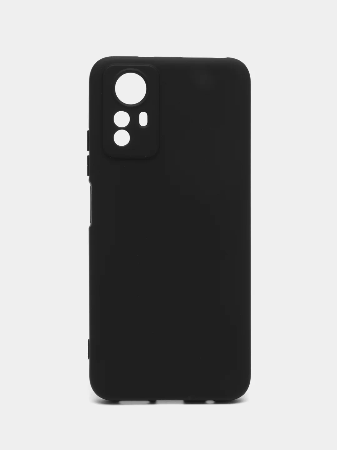 Черный чехол для Xiaomi Redmi Note 12S (Редми Нот 12С), Silicone Case