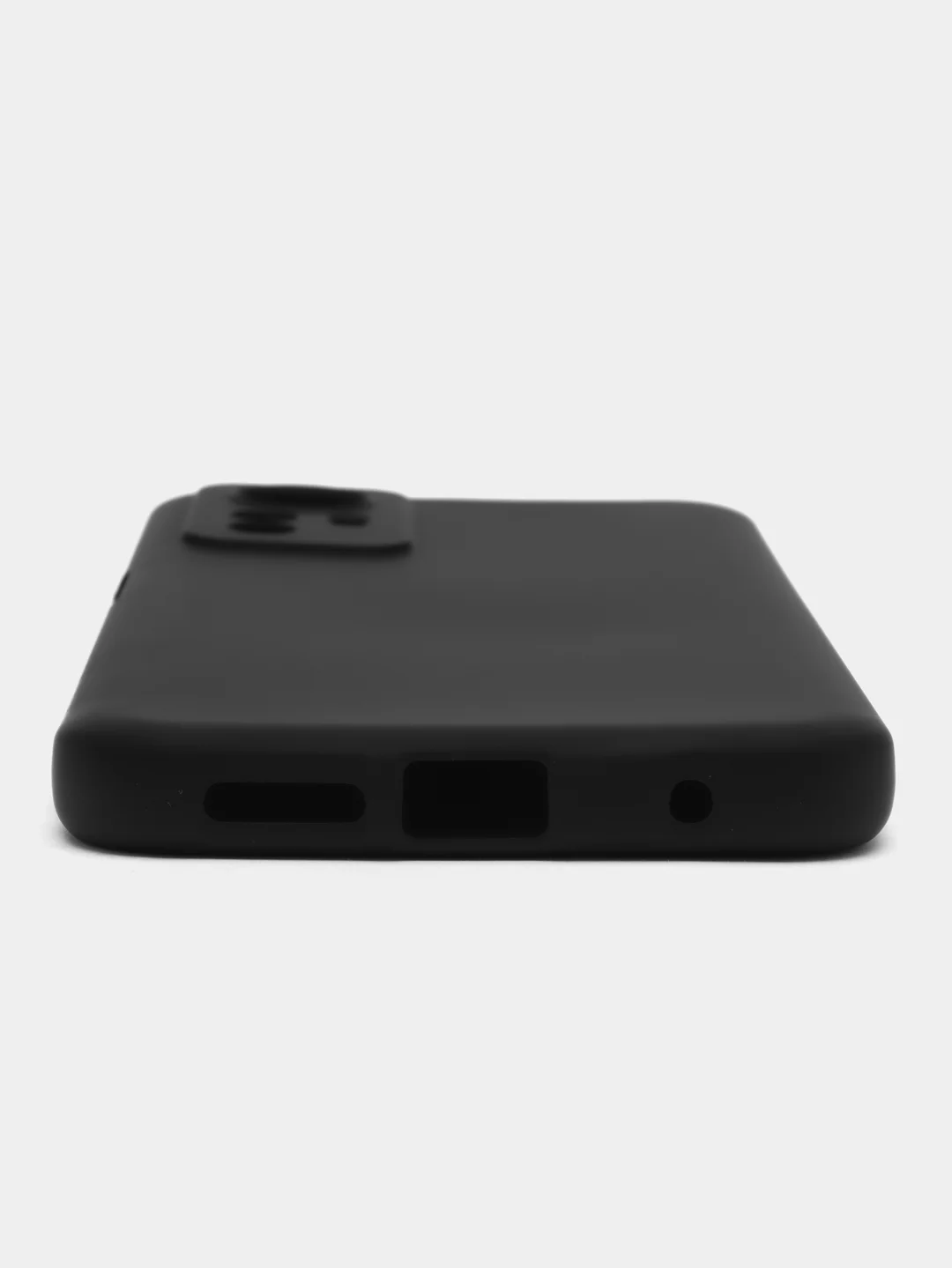 Черный чехол для Xiaomi Redmi Note 12S (Редми Нот 12С), Silicone Case