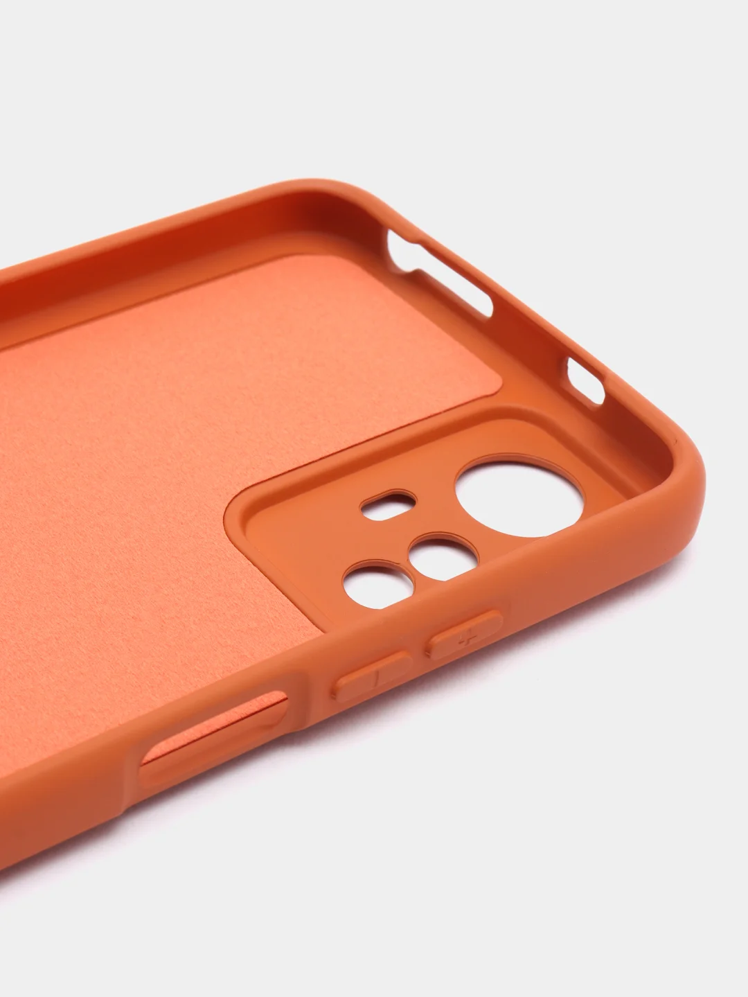 Коричневый чехол для Xiaomi Redmi Note 12S (Редми Нот 12С), Silicone Case