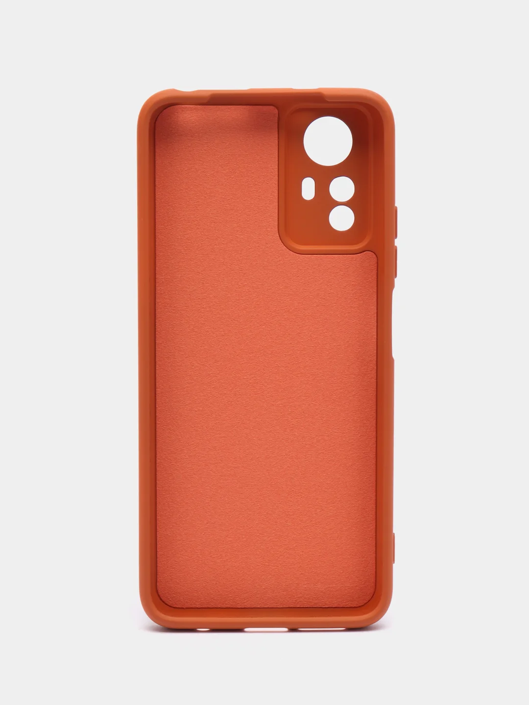 Коричневый чехол для Xiaomi Redmi Note 12S (Редми Нот 12С), Silicone Case