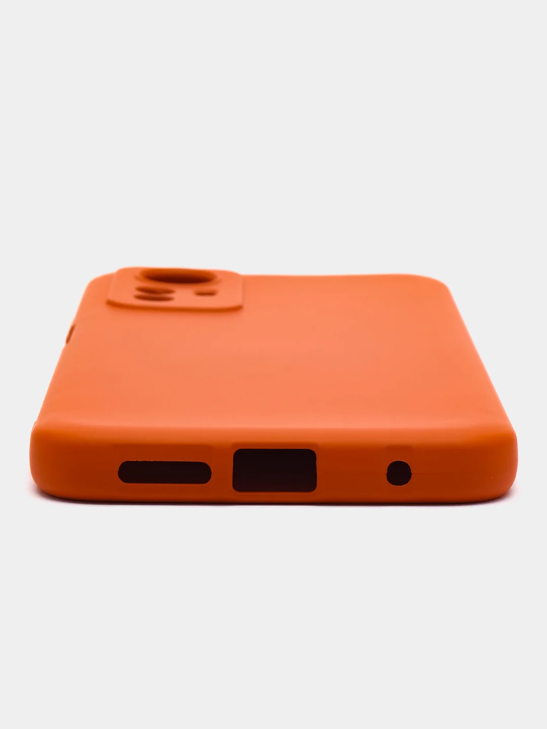 Коричневый чехол для Xiaomi Redmi Note 12S (Редми Нот 12С), Silicone Case