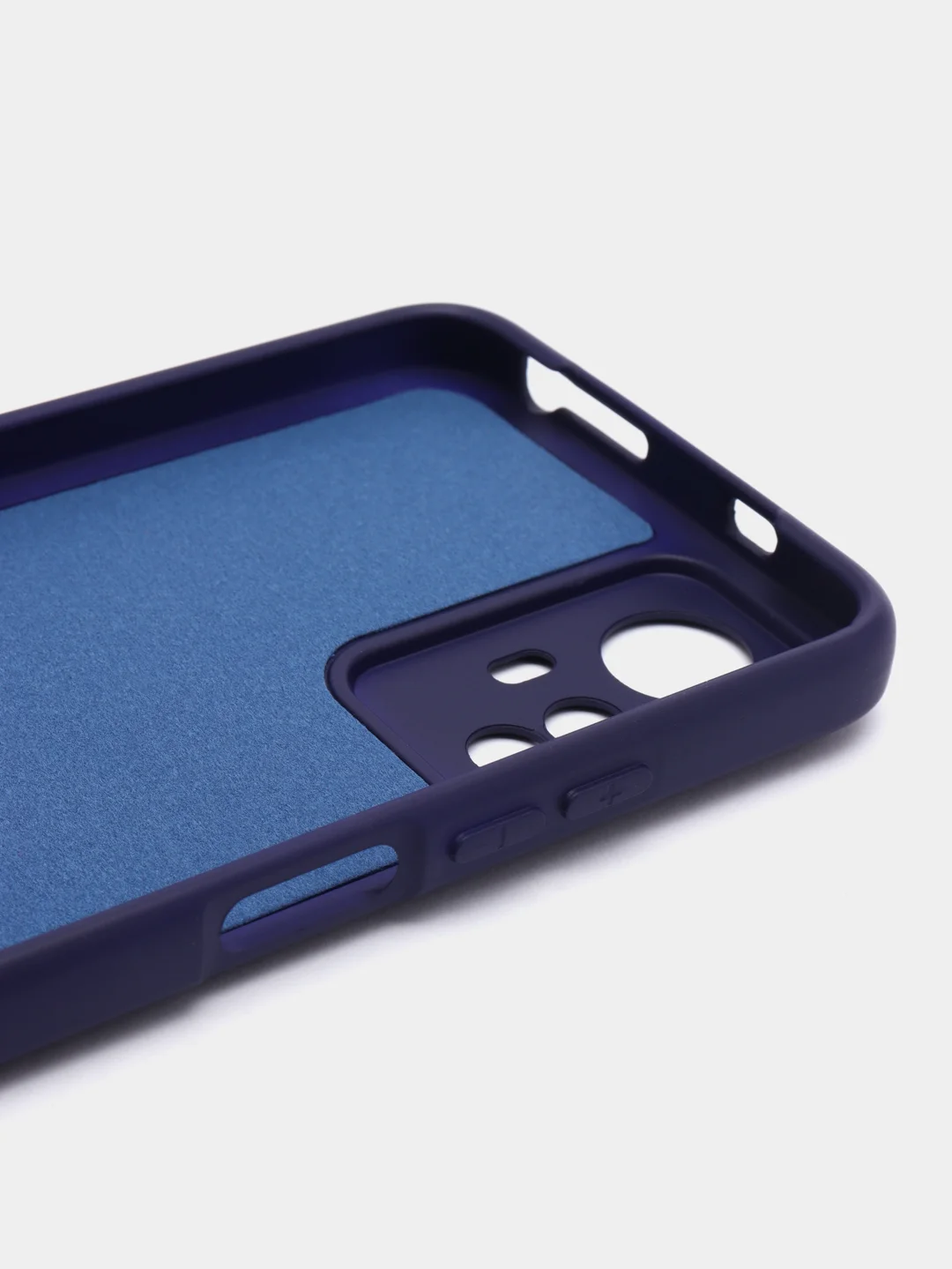 Темно-синий чехол для Xiaomi Redmi Note 12S (Редми Нот 12С), Silicone Case