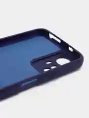 Темно-синий чехол для Xiaomi Redmi Note 12S (Редми Нот 12С), Silicone Case