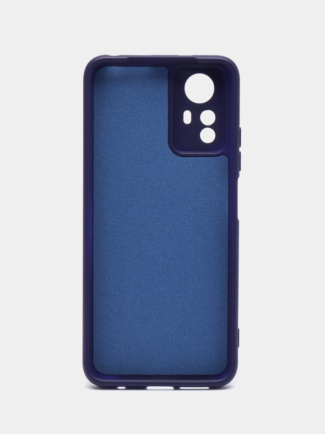 Темно-синий чехол для Xiaomi Redmi Note 12S (Редми Нот 12С), Silicone Case