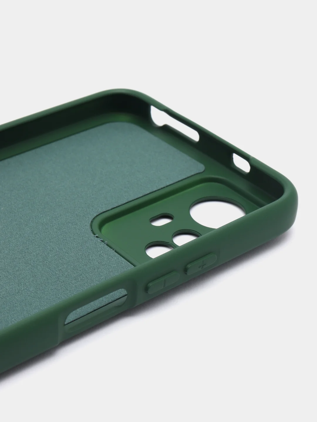 Зеленый чехол для Xiaomi Redmi Note 12S (Редми Нот 12С), Silicone Case