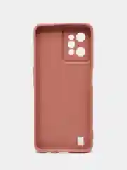 Прозрачный чехол силиконовый Realme C 31 (Реалми С 31), матовый, с защитой камеры