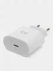 Белый зарядное устройство, разъём USB Type-C, 3.0 A, 20 Вт