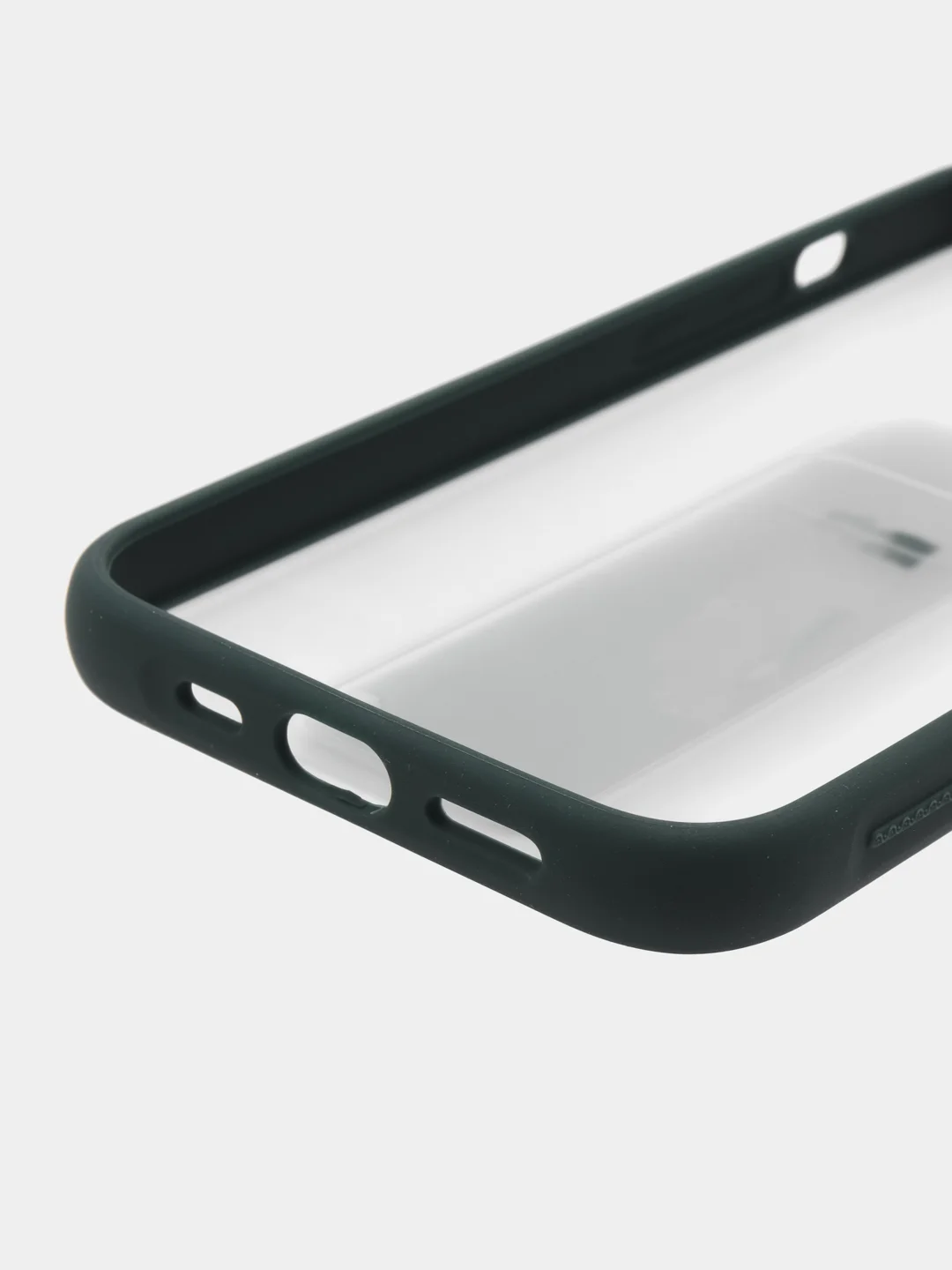 Тёмно-зелёный чехол с принтом iPhone 13 Pro