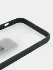 Тёмно-зелёный чехол с принтом iPhone 13 Pro