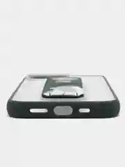 Тёмно-зелёный чехол с принтом iPhone 13 Pro