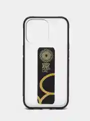 Черный чехол с принтом iPhone 13 Pro