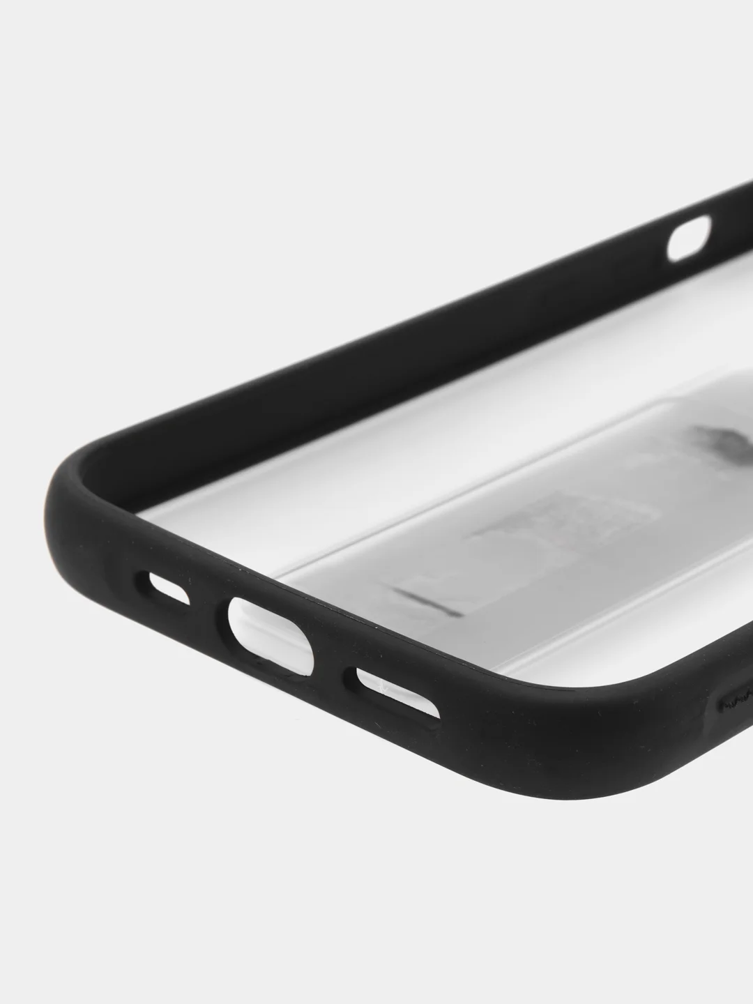 Черный чехол с принтом iPhone 13 Pro