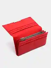 Красный женский кошелек, женское портмоне Canevo & Modern