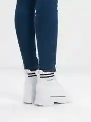 Молочный ботинки женские, белые