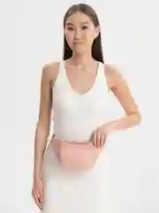 Розовый поясная сумка