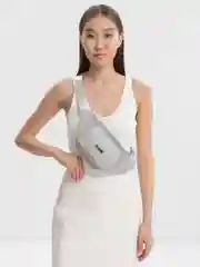 Серый поясная сумка