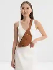 Коричневый поясная сумка
