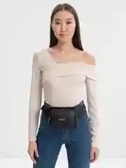 Черный поясная сумка