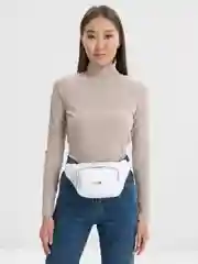 Белый поясная сумка