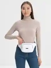 Белый поясная сумка