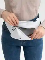 Белый поясная сумка