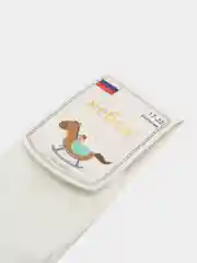 Белый детские носки с принтом