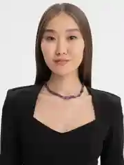 Аметистовый бусы из камня