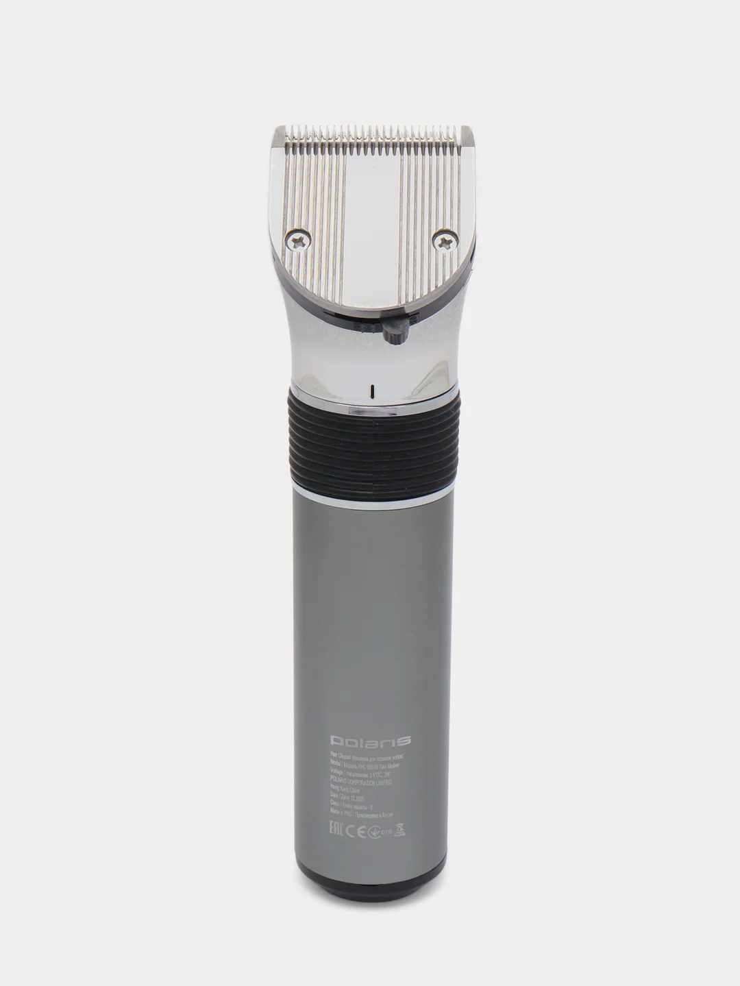 Машинка для стрижки Polaris PHC 0501R Flex Motion, серебряная