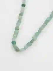 Рыжий бусы из камня