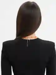 Рыжий бусы из камня