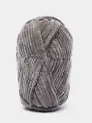 Серый плюшевая пряжа Himalaya Bursa Chenille, 100 г, 120 м