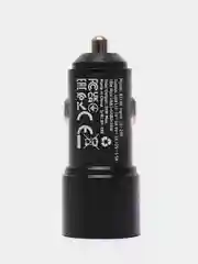 Черный автомобильное зарядное устройство BZ19B, 2USB, 3A, 18W, c быстрой зарядкой, QC3.0