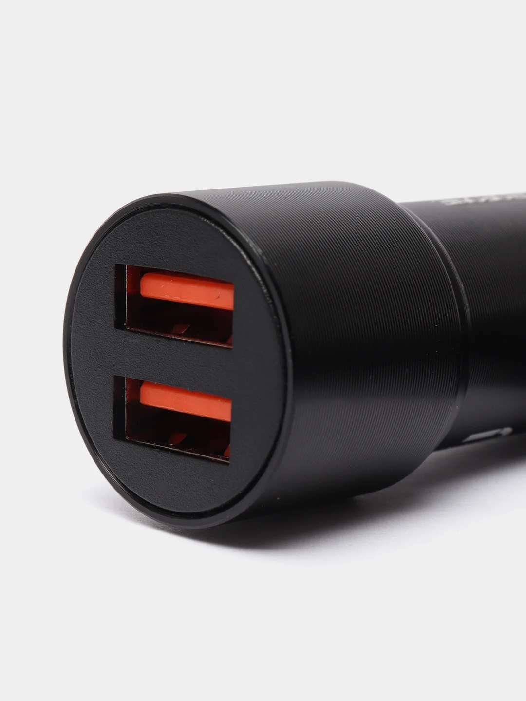 Черный автомобильное зарядное устройство BZ19B, 2USB, 3A, 18W, c быстрой зарядкой, QC3.0