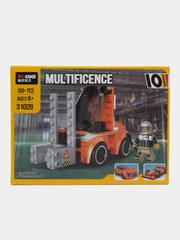 Конструктор Multificence "Погрузчик", 10 в 1
