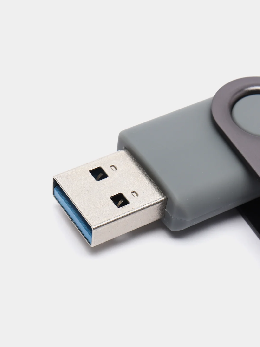 Серый флешка SmartBuy Twist Dual USB 3.0, Type-C, 4 объема