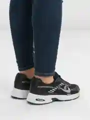 Черный кроссовки женские