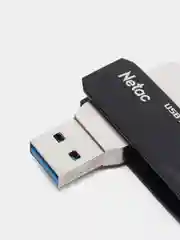 Флеш-накопитель Netac US11 Dual USB 3.2 + Type-C, флешка 2 в 1, память