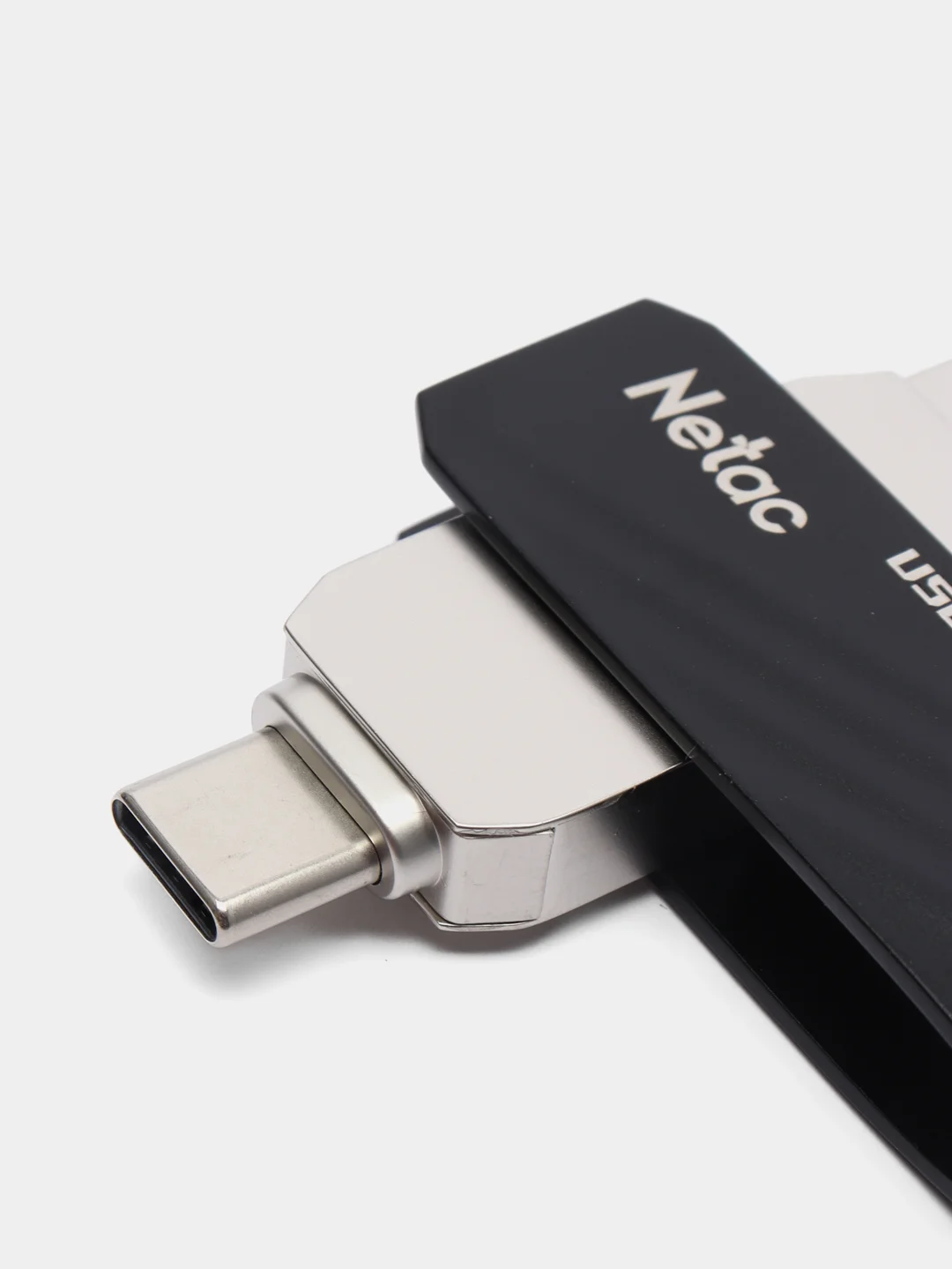 Флеш-накопитель Netac US11 Dual USB 3.2 + Type-C, флешка 2 в 1, память