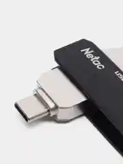 Флеш-накопитель Netac US11 Dual USB 3.2 + Type-C, флешка 2 в 1, память