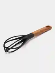 Венчик из нейлона FORESTA с пластм ручкой/дизайн под дерево, 30*7 см (006463)