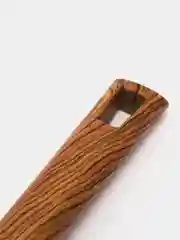 Венчик из нейлона FORESTA с пластм ручкой/дизайн под дерево, 30*7 см (006463)